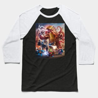 Roblox Kids – Monster Mayhem Baseball T-Shirt
